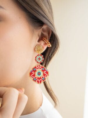 Aretes Miyuki Shirly